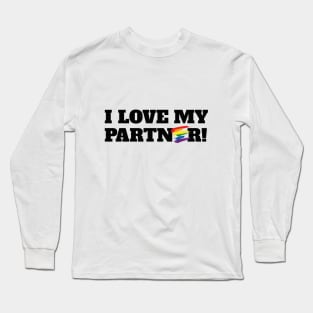 I love my partner Long Sleeve T-Shirt